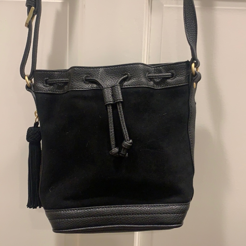 Ann Taylor Crossbody Bucket Bag